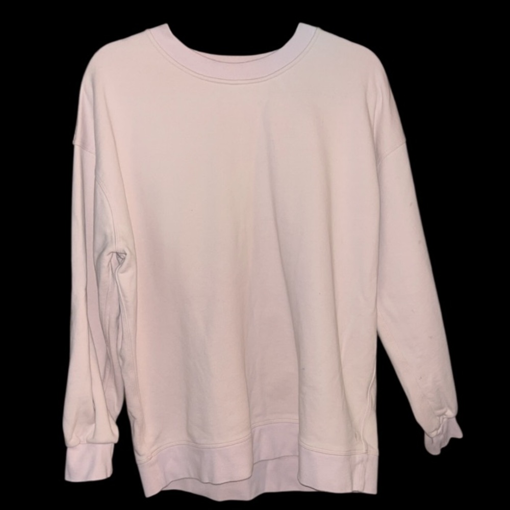 Lululemon Perfectly Oversized Crew in Porcelain Pink size 8 - Picture 6 of 8